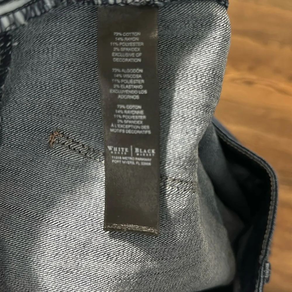 White House Black Market beautiful denim